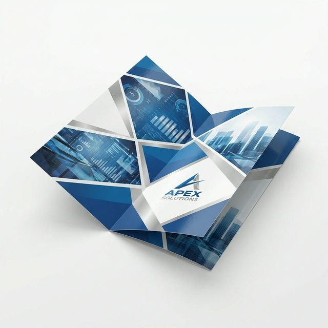 Custom tri-fold brochure